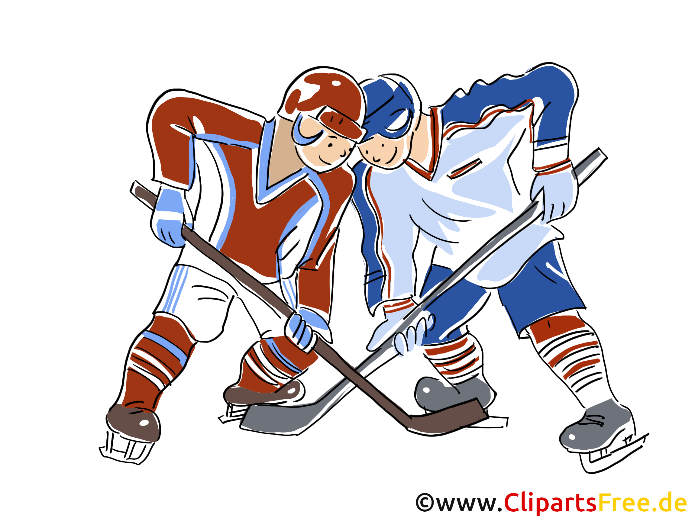 アイスホッケーワールドカップのクリップアート 画像 コミック 漫画 イラスト無料