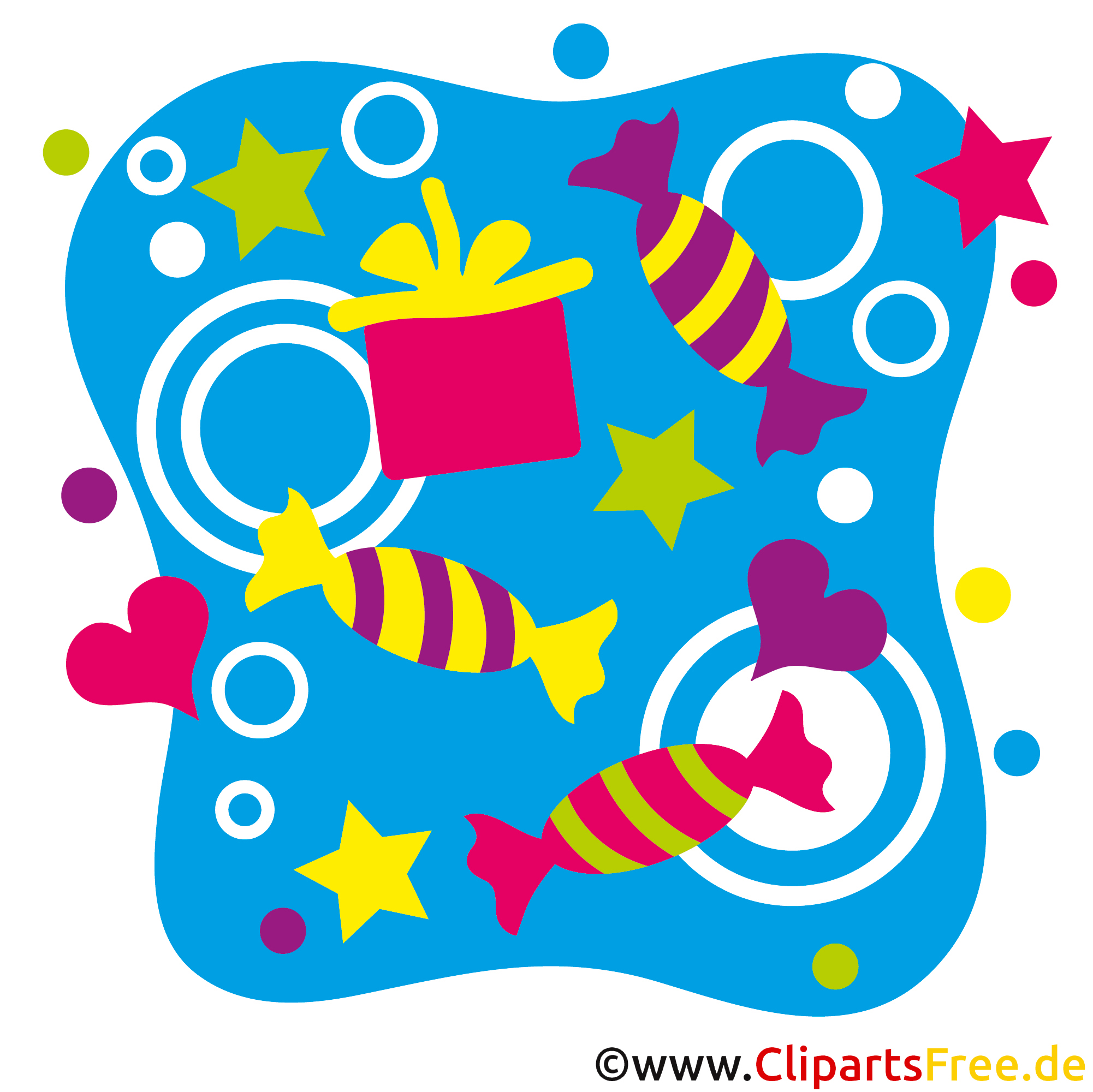 Party Clip Art - Bilder für Unterricht