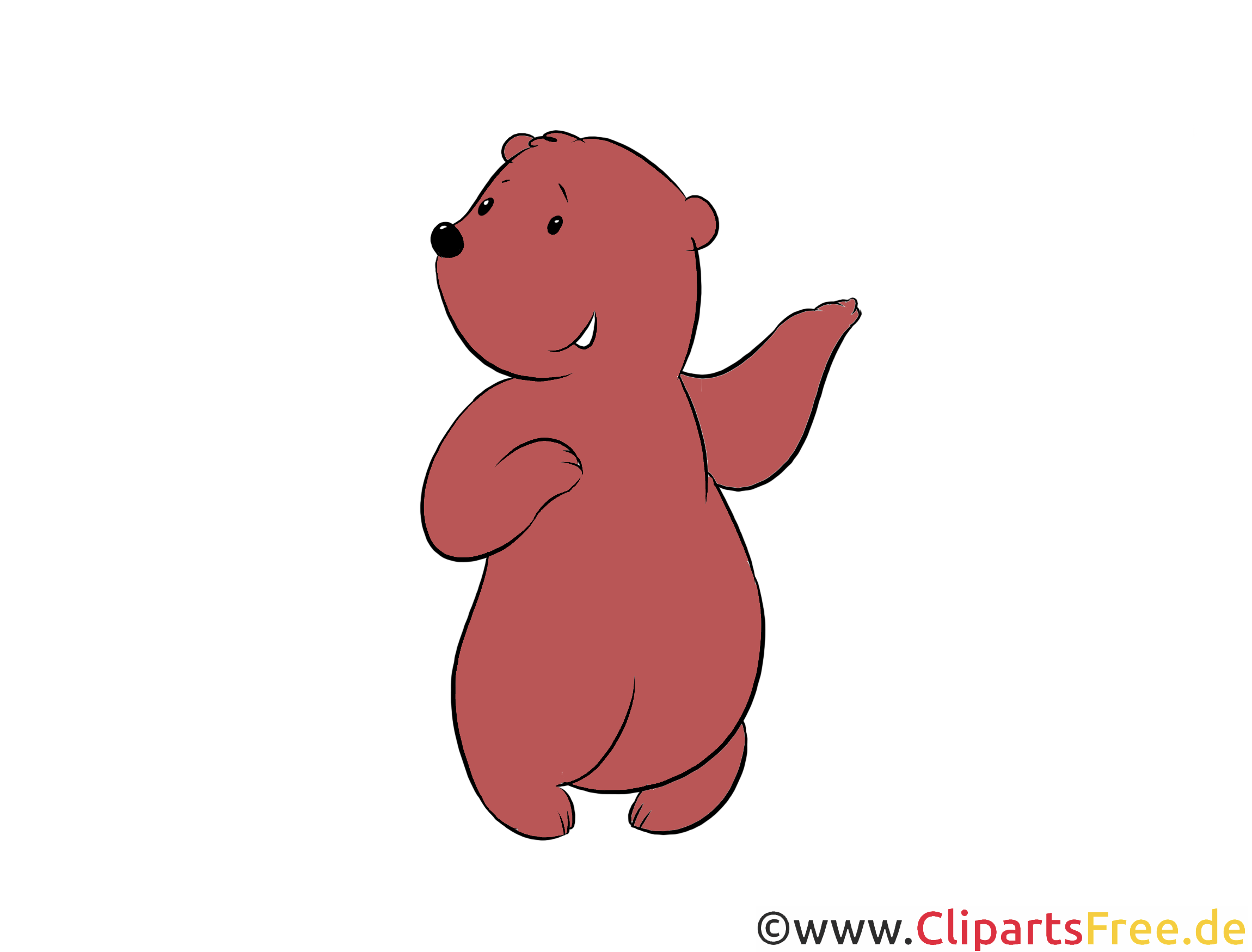 Bär Clipart, Illustration, Bild kostenlos