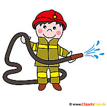 Feuerwehr Clipart Bild kostenlos