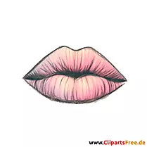 Lippen Clipart - Bilder zum Herunterladen