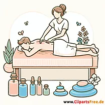 Massage Clipart - Bilder zum Herunterladen