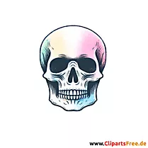 Totenkopf Clip Art - Bilder zum Herunterladen