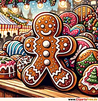 Lebkuchen Clipart